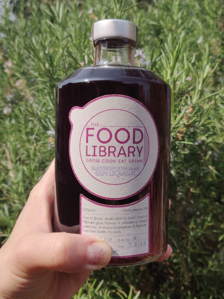 Blackberry Rhubarb & Cardamom Liqueur 500ml