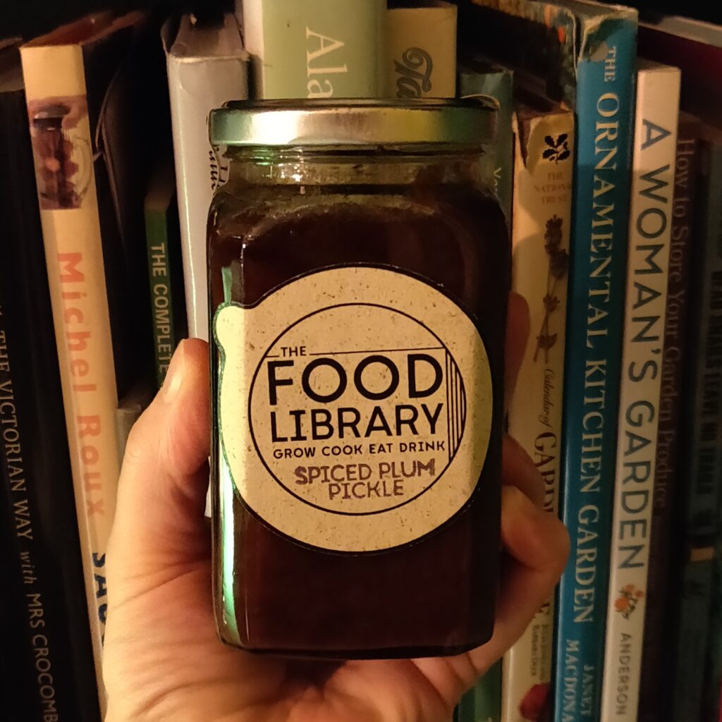 Spiced Plum Pickle